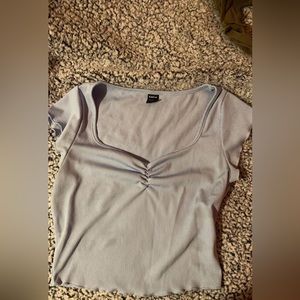 Light blue shein top